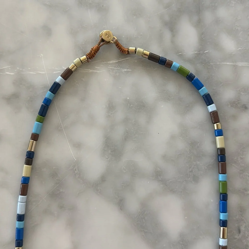 Roxanne Assoulin - Enamel Beaded Necklace, Multicolor - Picture 2 of 6